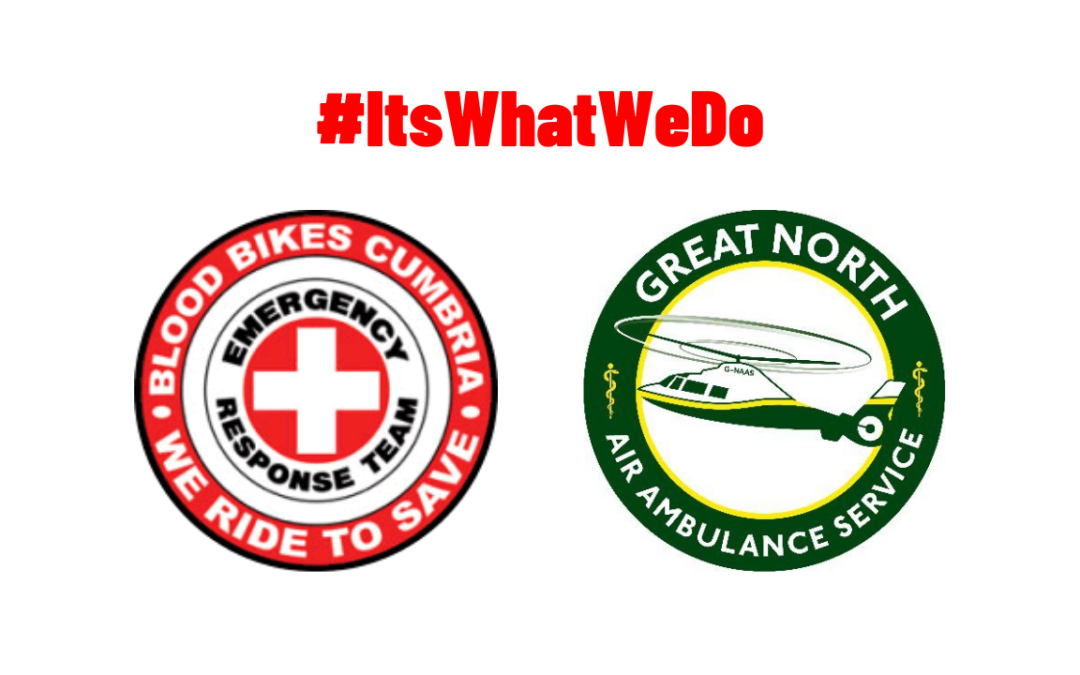 Did you know? … Blood on Board Runs at Blood Bikes Cumbria
